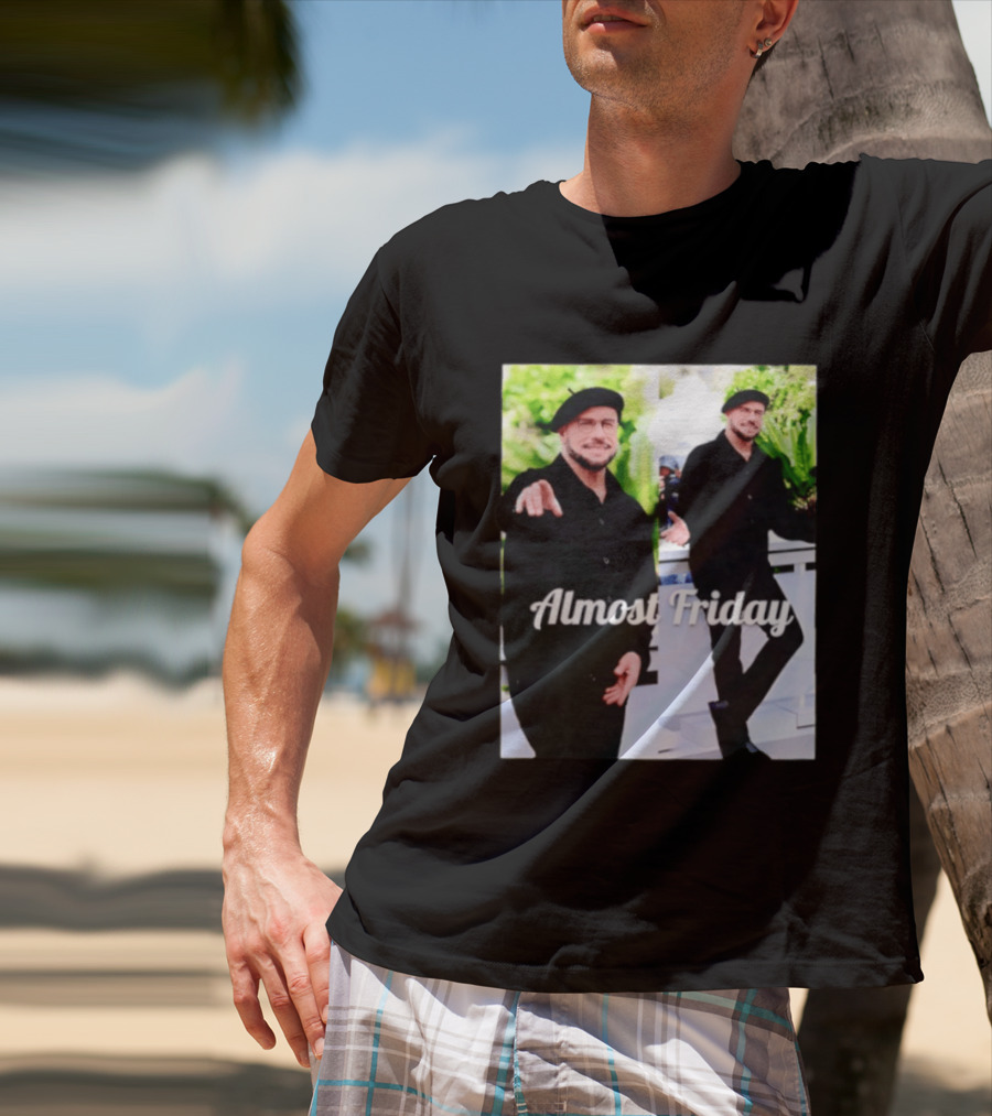 John Travolta Almost Friday Cannes Film Festival 2026 Saturday Night T-Shirt