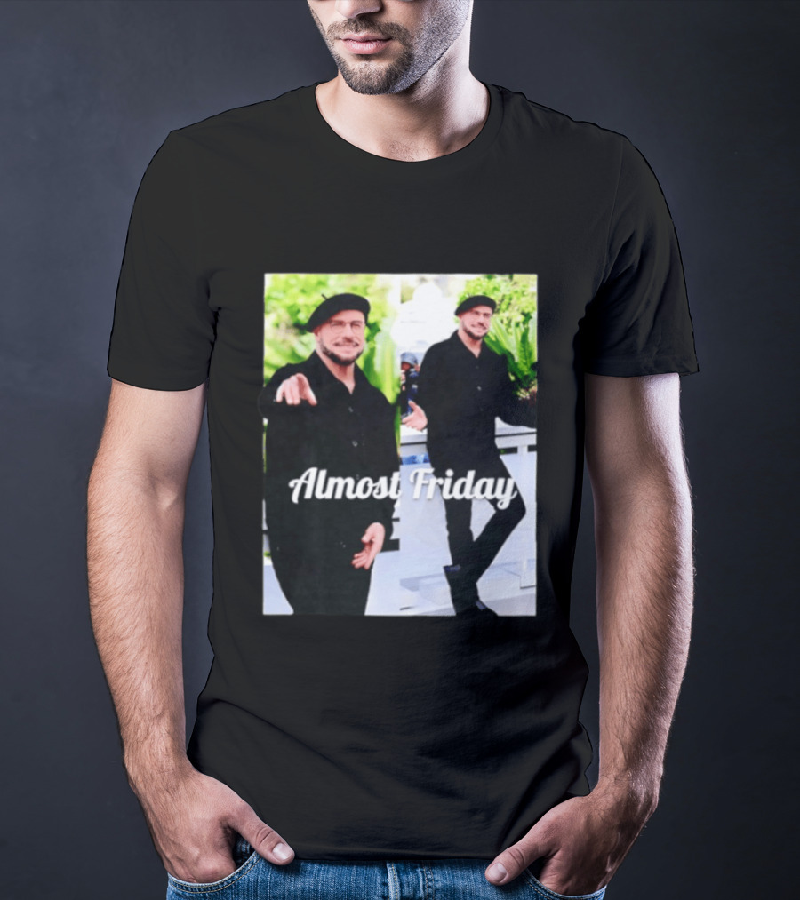 John Travolta Almost Friday Cannes Film Festival 2026 Saturday Night T-Shirt