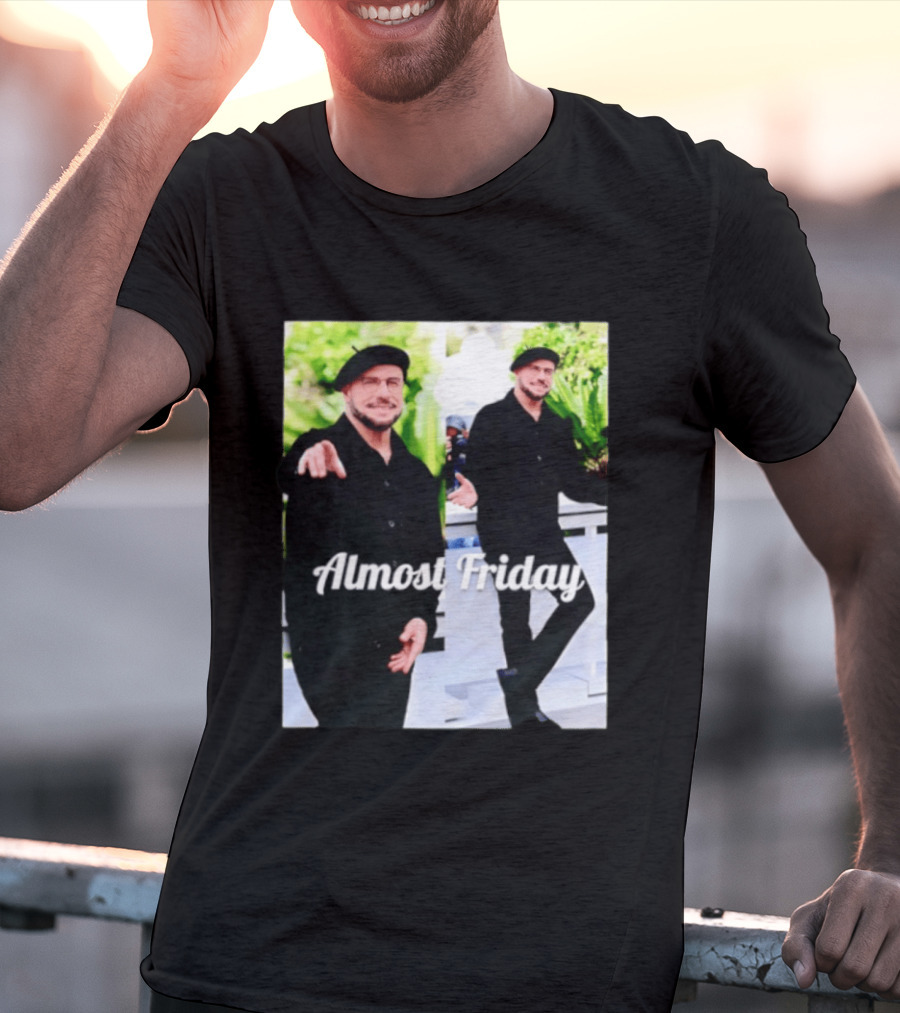 John Travolta Almost Friday Cannes Film Festival 2026 Saturday Night T-Shirt