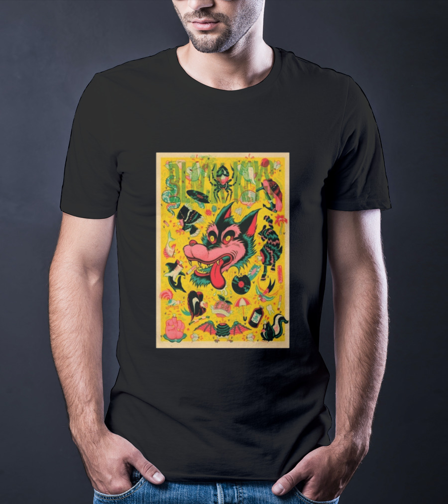 The Black Keys Carnation WA May 29 30 2026 Wolf Spider Vinyl Record T-Shirt