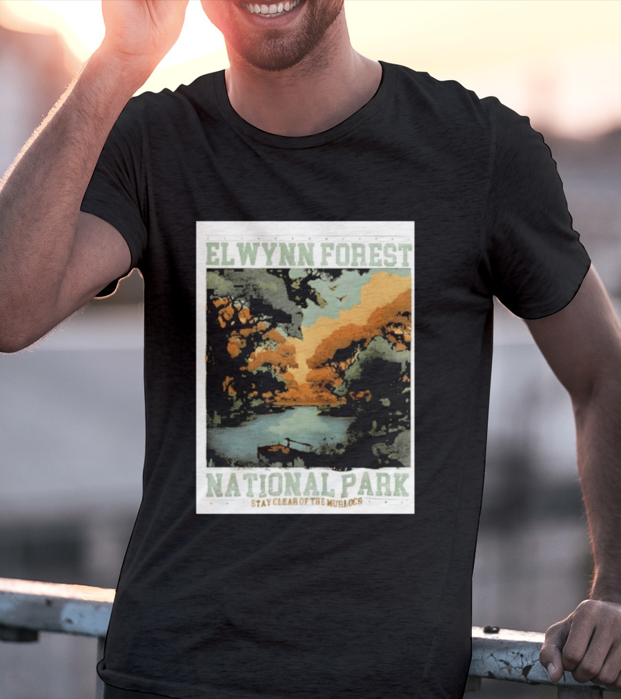 Elwynn Forest National Park Stay Clear Of The Murlocs T-Shirt