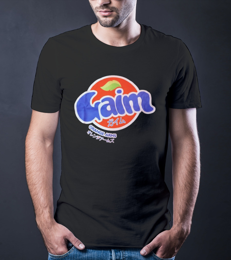 Gaim Orange Leaf Arms T-Shirt