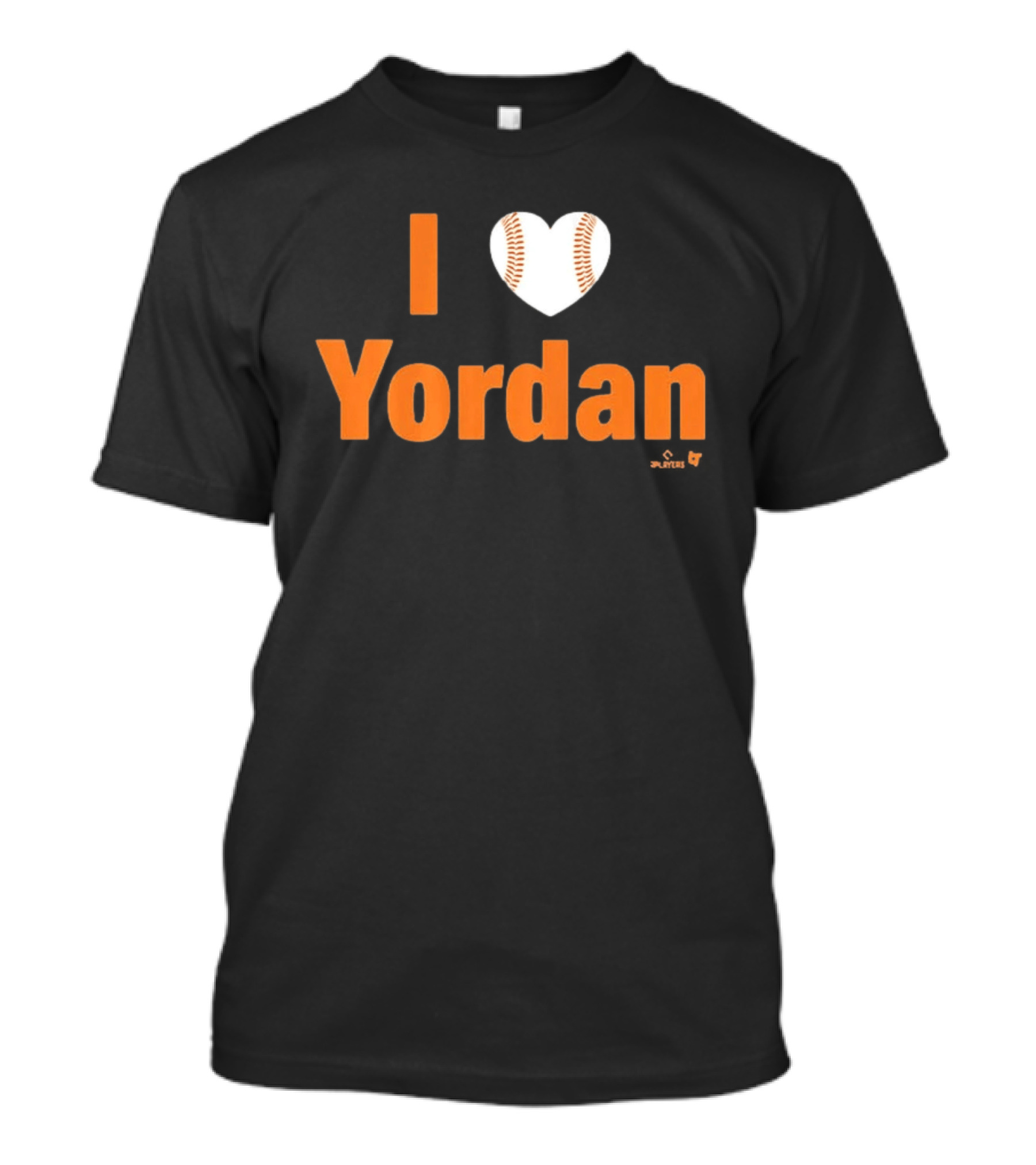 I Love Yordan Baseball Heartball T-Shirt