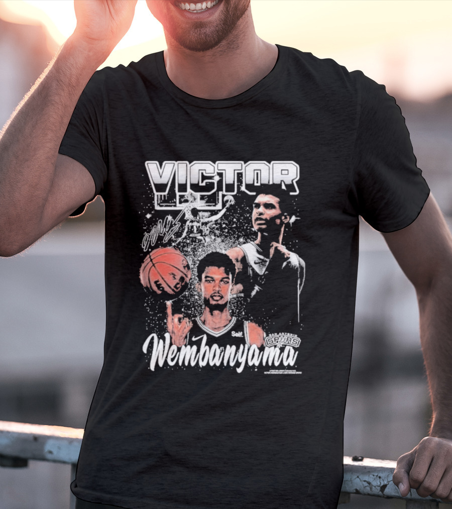 Victor Wembanyama San Antonio Spurs Nike Basketball T-Shirt