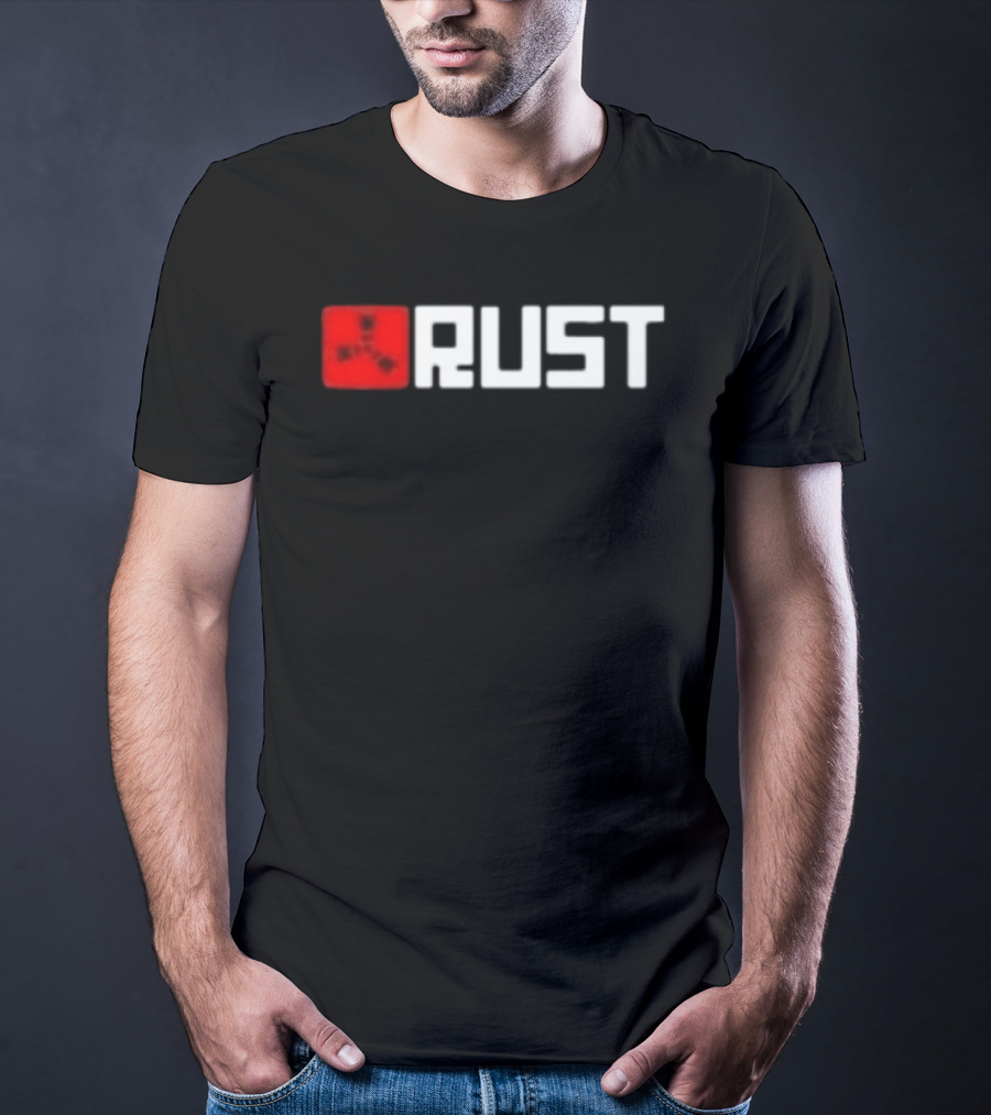 Rust Trust Issues Radiation Symbol Gaming T-Shirt