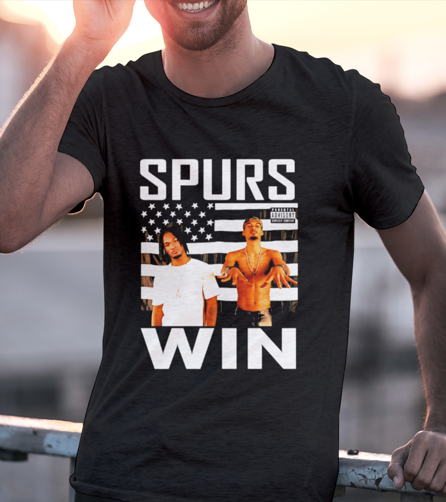 Victor Wembanyama Stephon Castle Spurs Win Outkast Stankonia T-Shirt