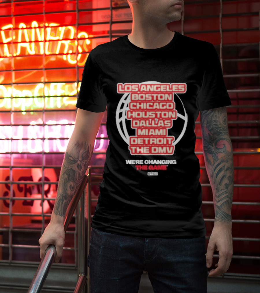 Big3 9Th Wonder In The Summer Los Angeles Boston Chicago Houston Dallas Miami Detroit The DMV T-Shirt