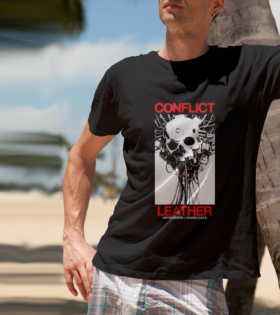 Conflict Leather Exclusive Leatherhead Carnivore Black 2.0.2.6. T-Shirt