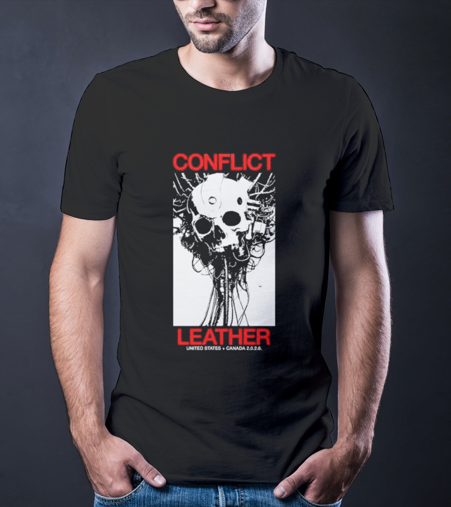 Conflict Leather Exclusive Leatherhead Carnivore Black 2.0.2.6. T-Shirt