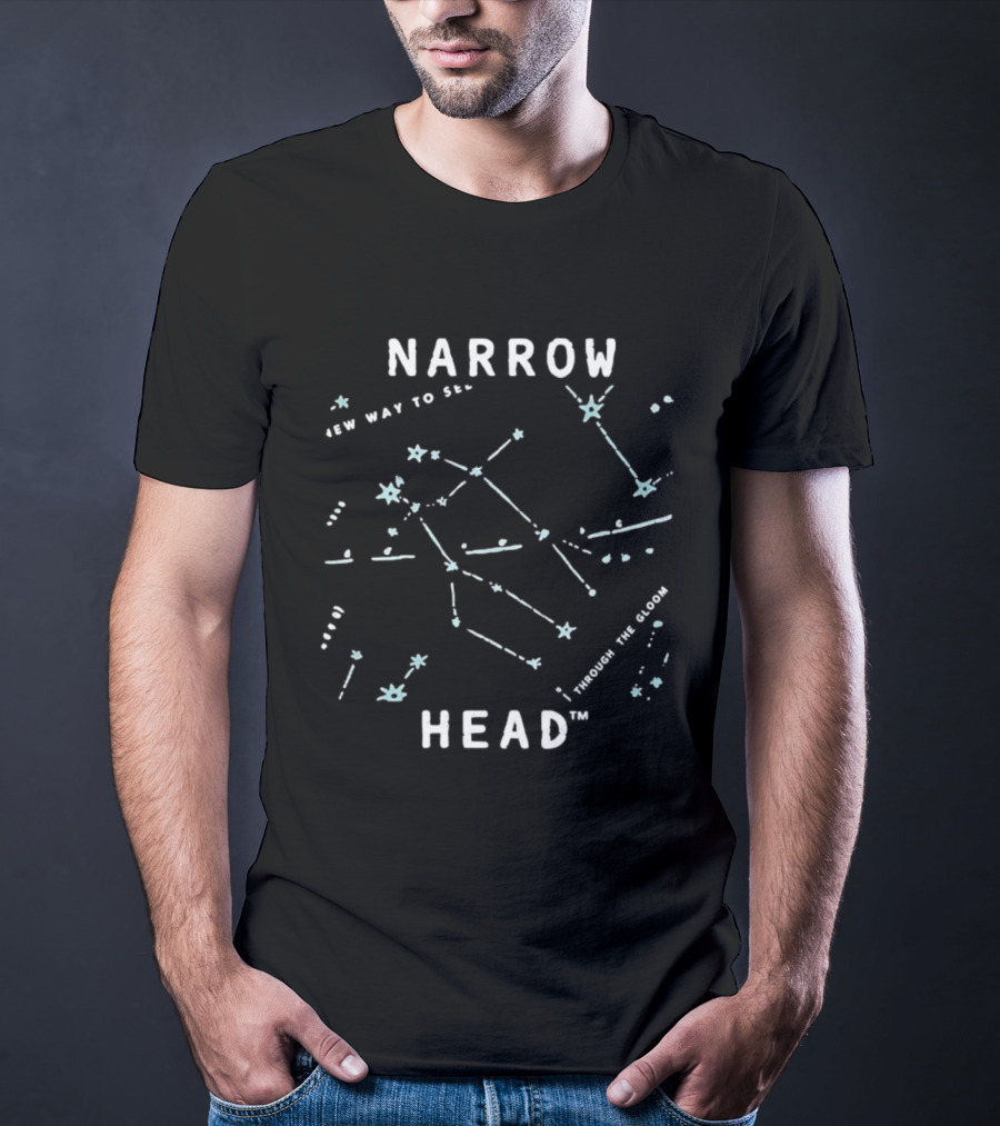 Narrow Head The Way To See Through Constellation Gemini Celestial Band T-Shirt