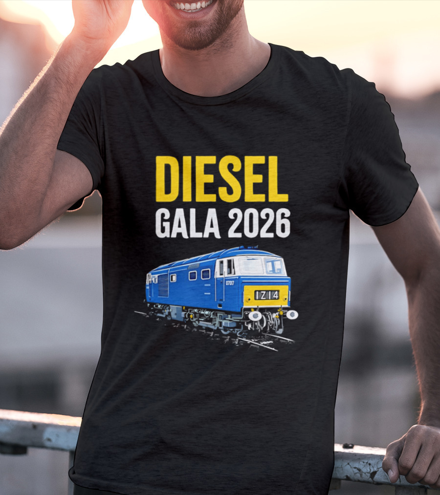 Diesel Gala 2026 07017 Train Event T-Shirt