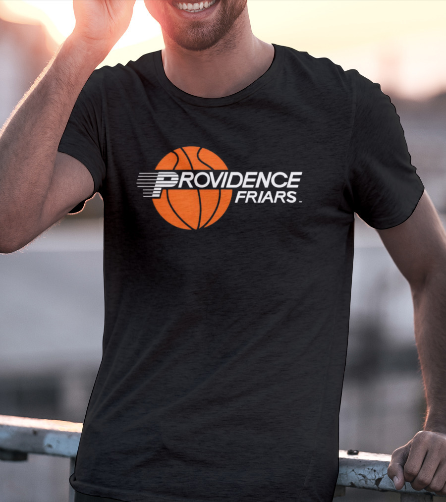 Providence Friars Basketball Orange Ball T-Shirt