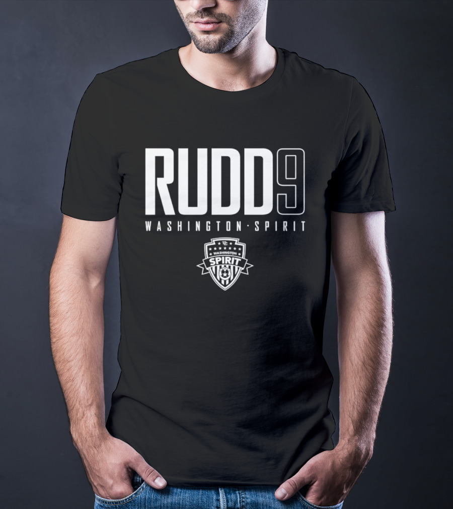 Rudd9 Washington Spirit NWSL Soccer Team T-Shirt