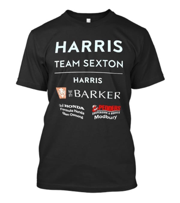 Harris Team Sexton The Barker Honda Glen Osmond Pedders Modbury T-Shirt
