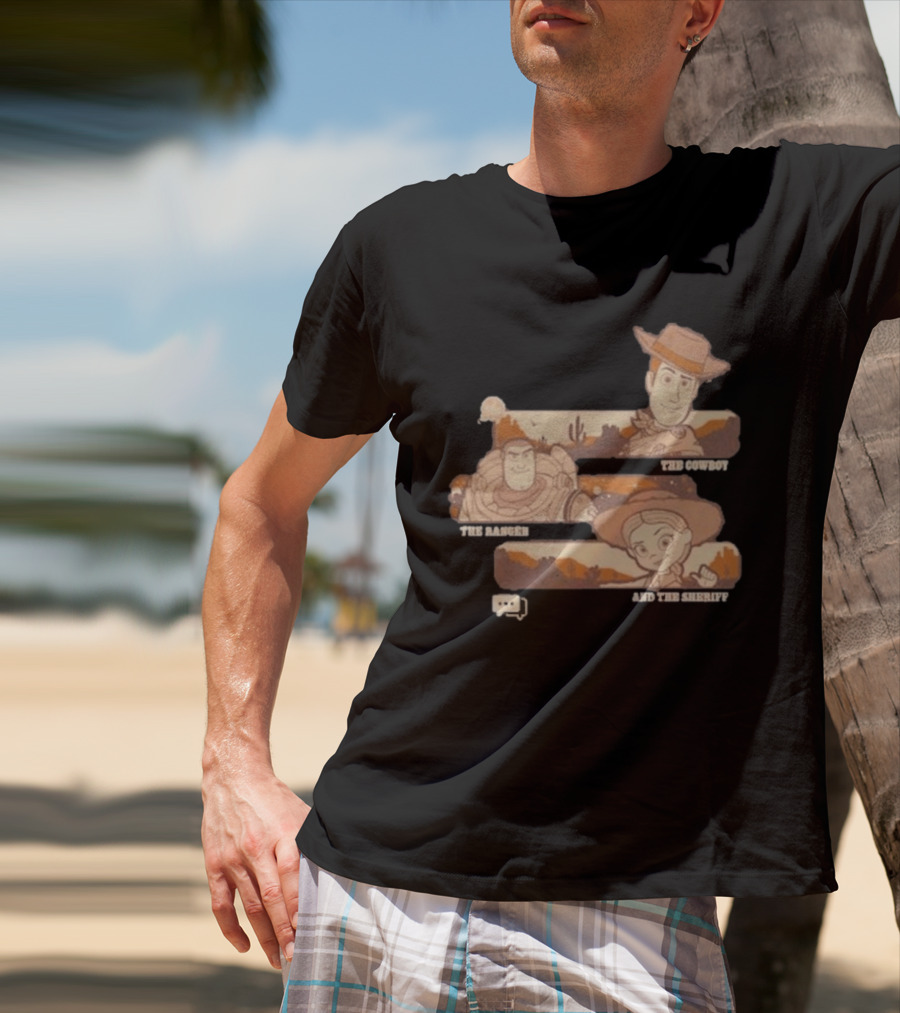 The Cowboy The Ranger And The Sheriff T-Shirt