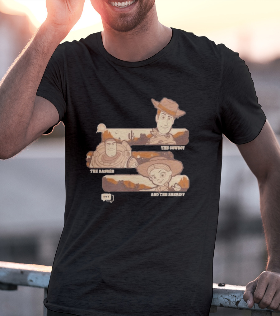 The Cowboy The Ranger And The Sheriff T-Shirt
