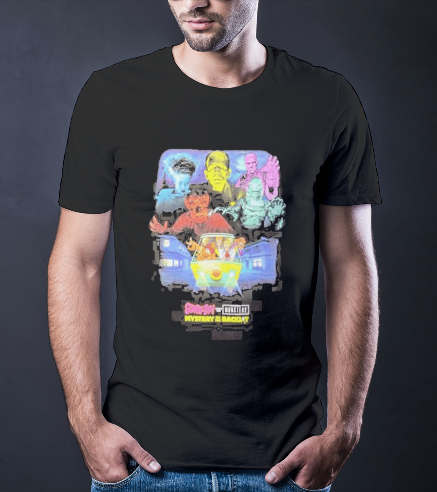 Scooby Doo X Universal Monsters Mystery Machine Adventure 2026 T-Shirt