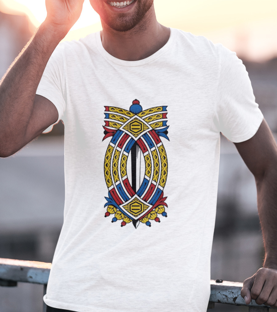 Dolly Noire Sette Di Spade Triestine Card T-Shirt