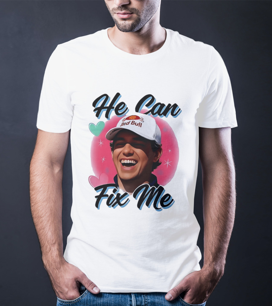 He Can Fix Me Jett Lawrence Red Bull Cap T-Shirt