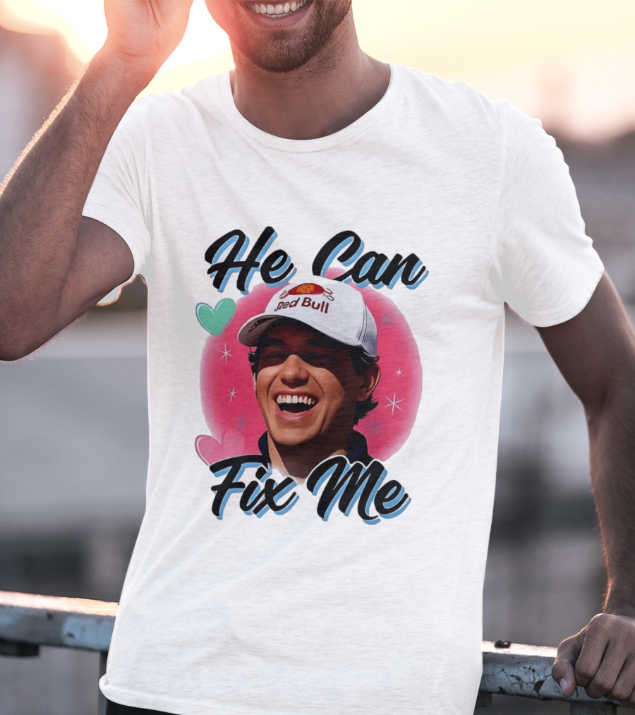 He Can Fix Me Jett Lawrence Red Bull Cap T-Shirt