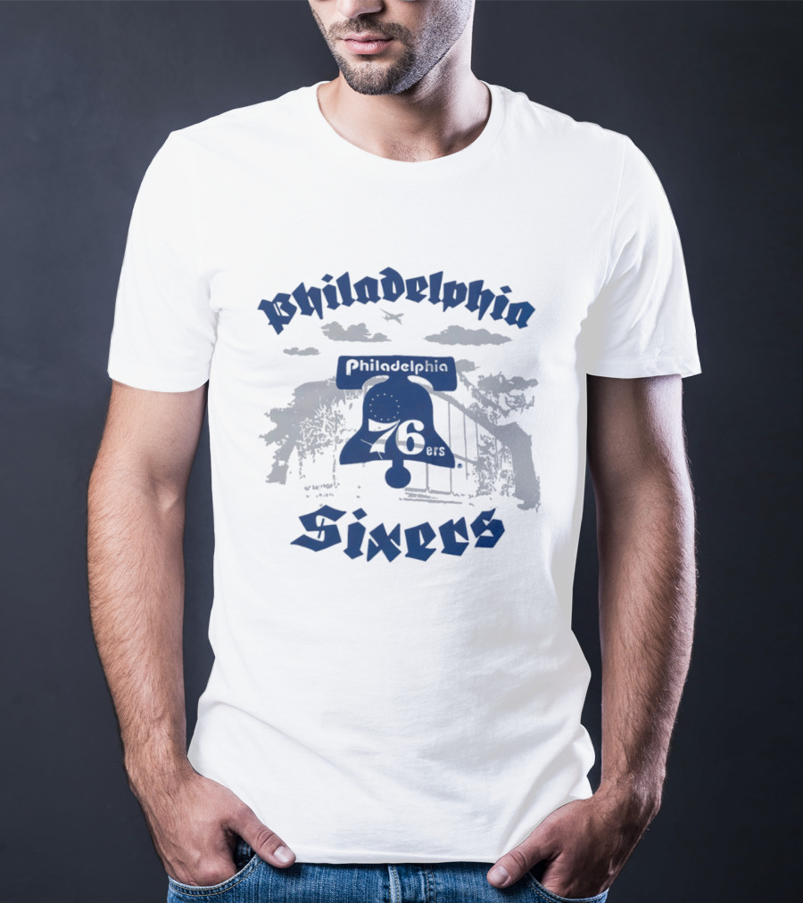 Philadelphia 76 Sixers Liberty Bell 76ers Basketball T-Shirt