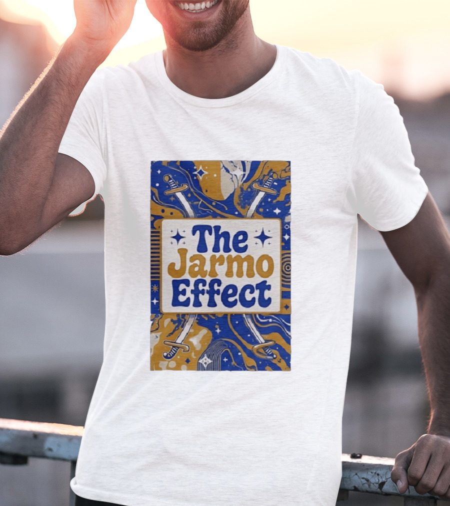 The Jarmo Effect Sword Star Moon Fantasy Swords Stars Moons T-Shirt