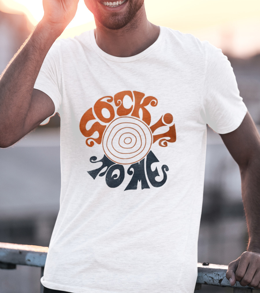 Sock It To Me Psychedelic Retro Groovy T-Shirt
