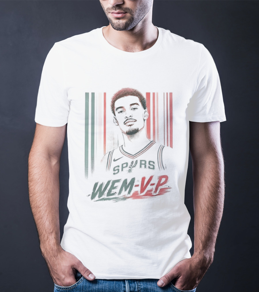 Victor Wembanyama Spurs NBA WEM VP T-Shirt