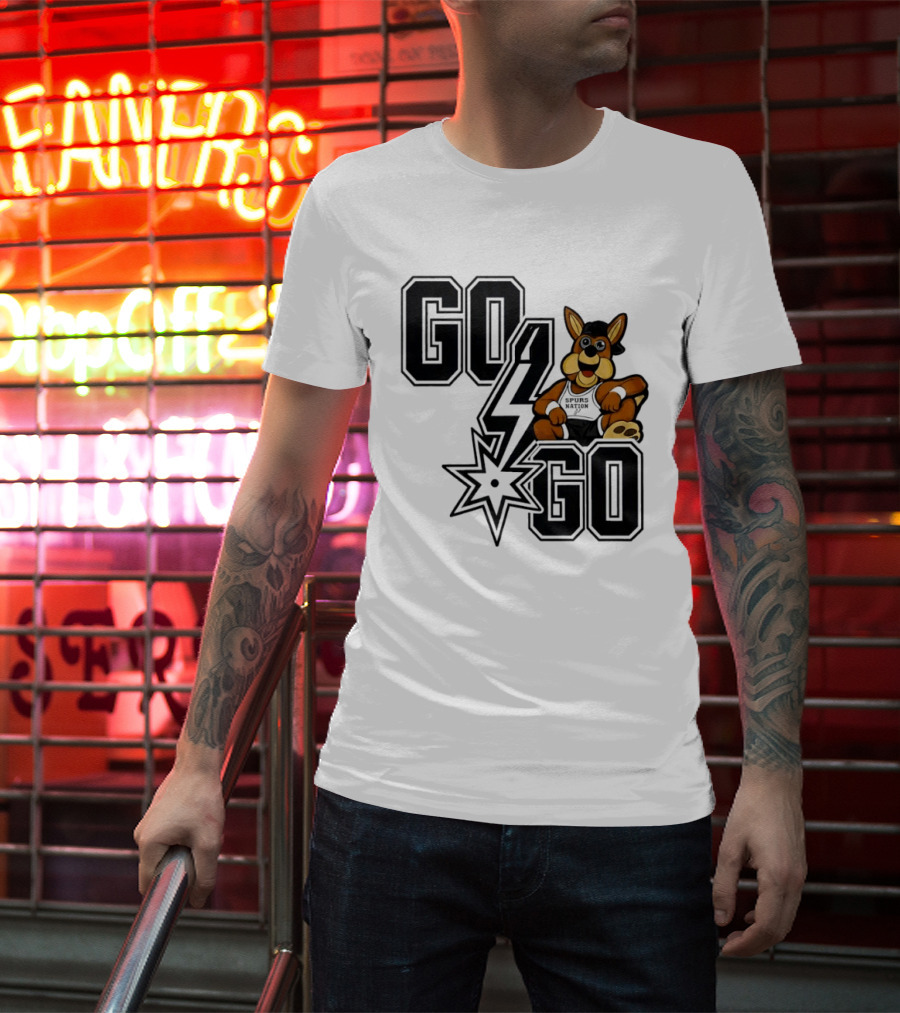 San Antonio Spurs NBA Go Go Spurs Nation Coyote T-Shirt