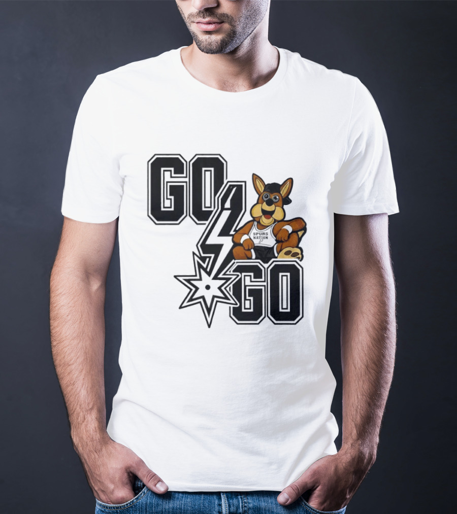 San Antonio Spurs NBA Go Go Spurs Nation Coyote T-Shirt