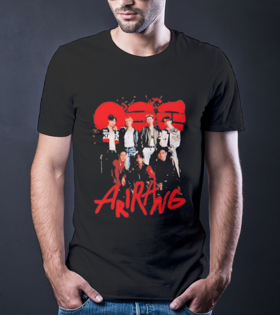 Bangtan Members Arirang Magazine Style Fashion Concept T-Shirt