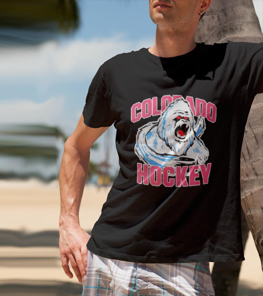 Colorado Hockey Yeti Rampage Cold Weather Beast T-Shirt