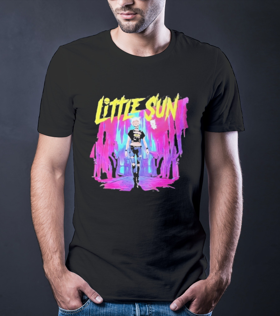 Cyberpunk 2077 Little Sun Neon Street T-Shirt