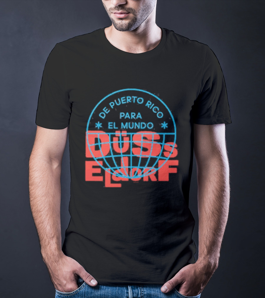 De Puerto Rico Para El Mundo Bad Bunny Dusseldorf T-Shirt