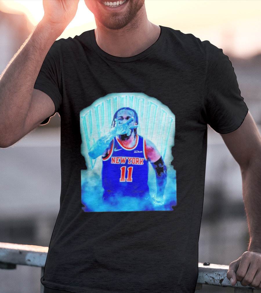 New York Ice Man Brunson 11 Jersey Knicks T-Shirt