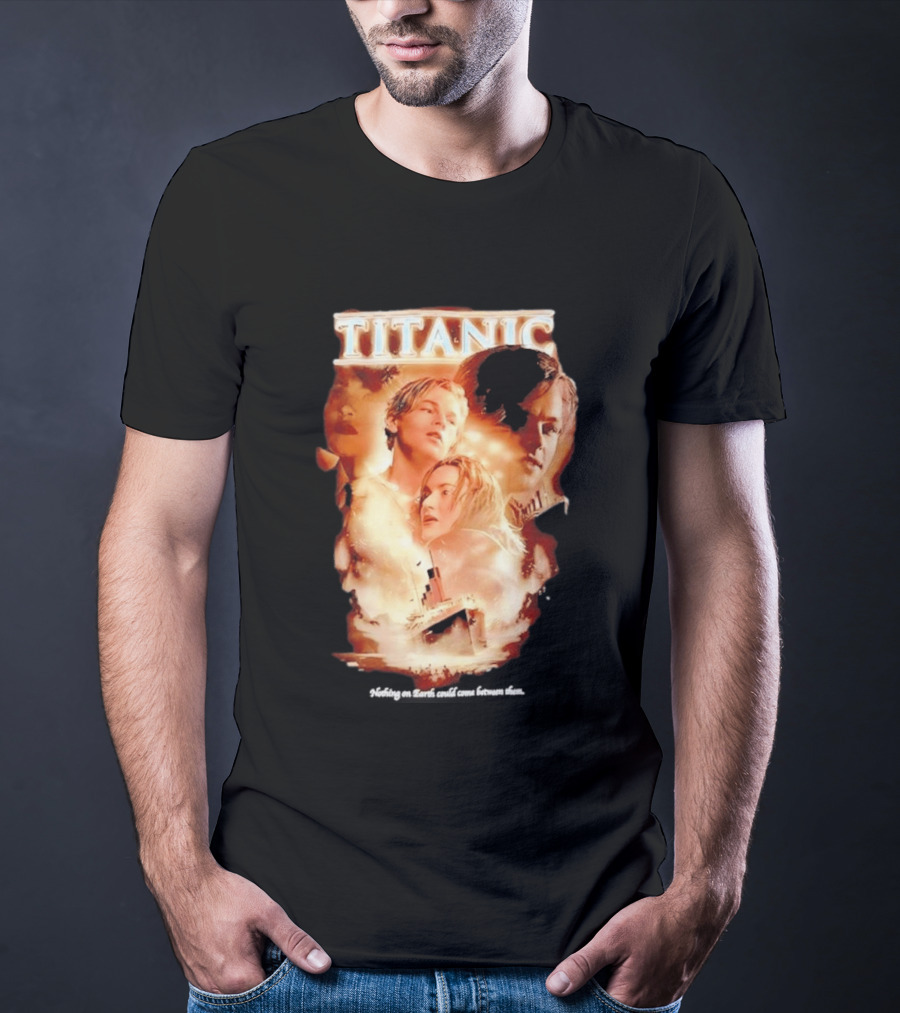 Titanic Jack Dawson Rose Dewitt Bukater Iconic Movie Romance T-Shirt