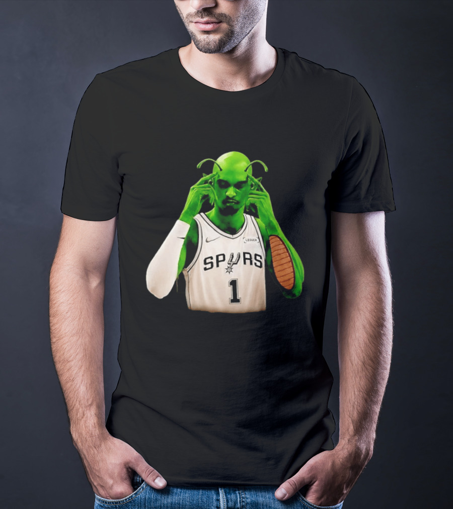 Keldon Johnson Piccolo Crossover San Antonio Spurs NBA 1 Ledger T-Shirt