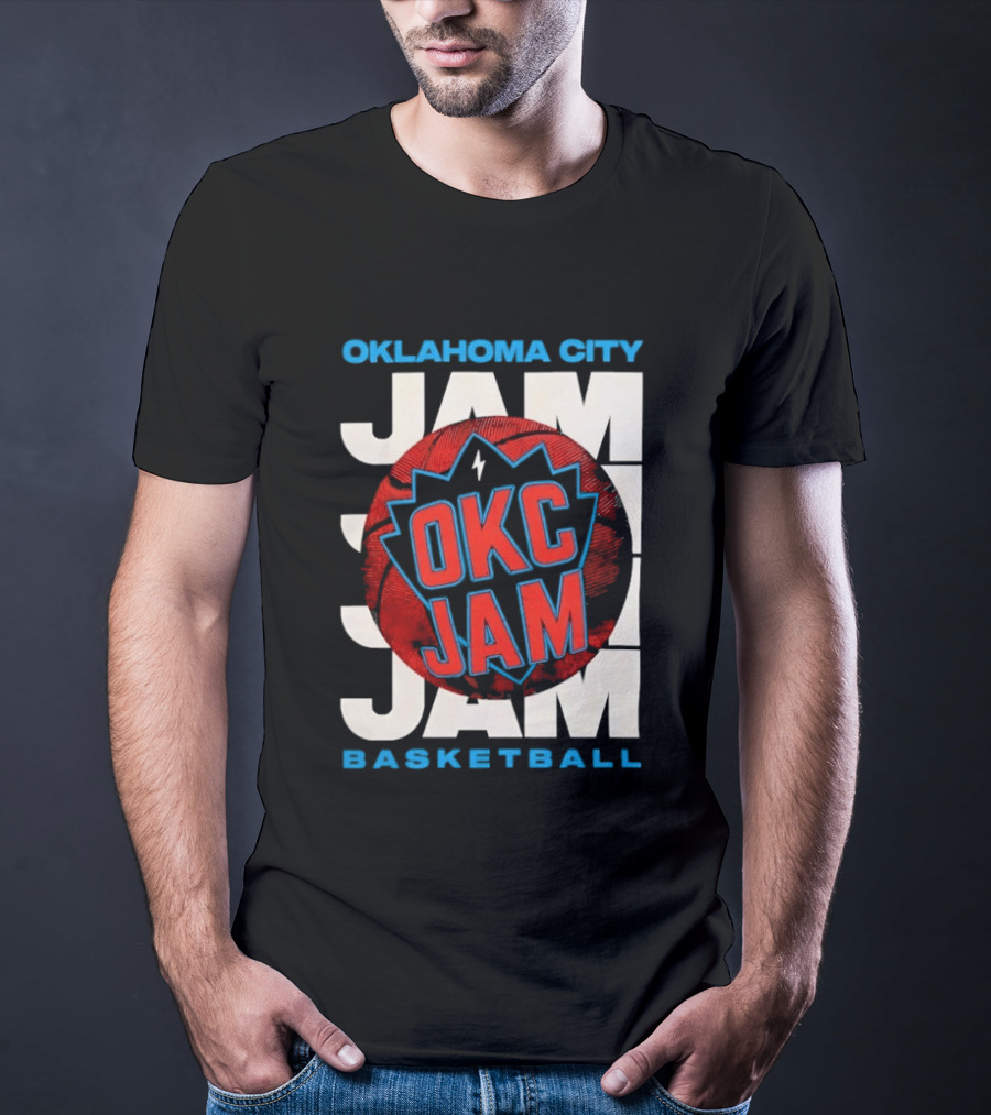 OKC Jam Oklahoma City Basketball Jam Jam Jam T-Shirt