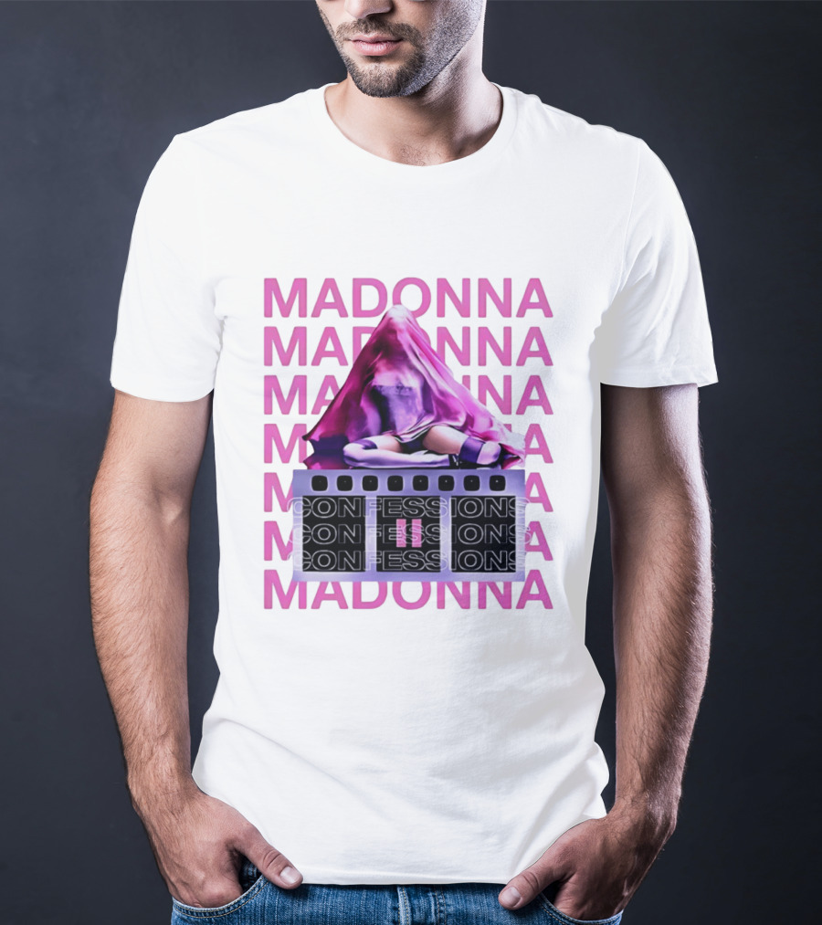 Madonna Confessions II Pink Veil Performance T-Shirt