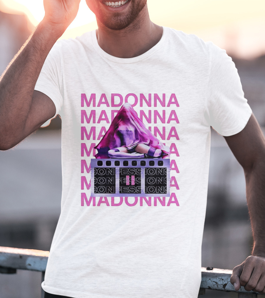 Madonna Confessions II Pink Veil Performance T-Shirt