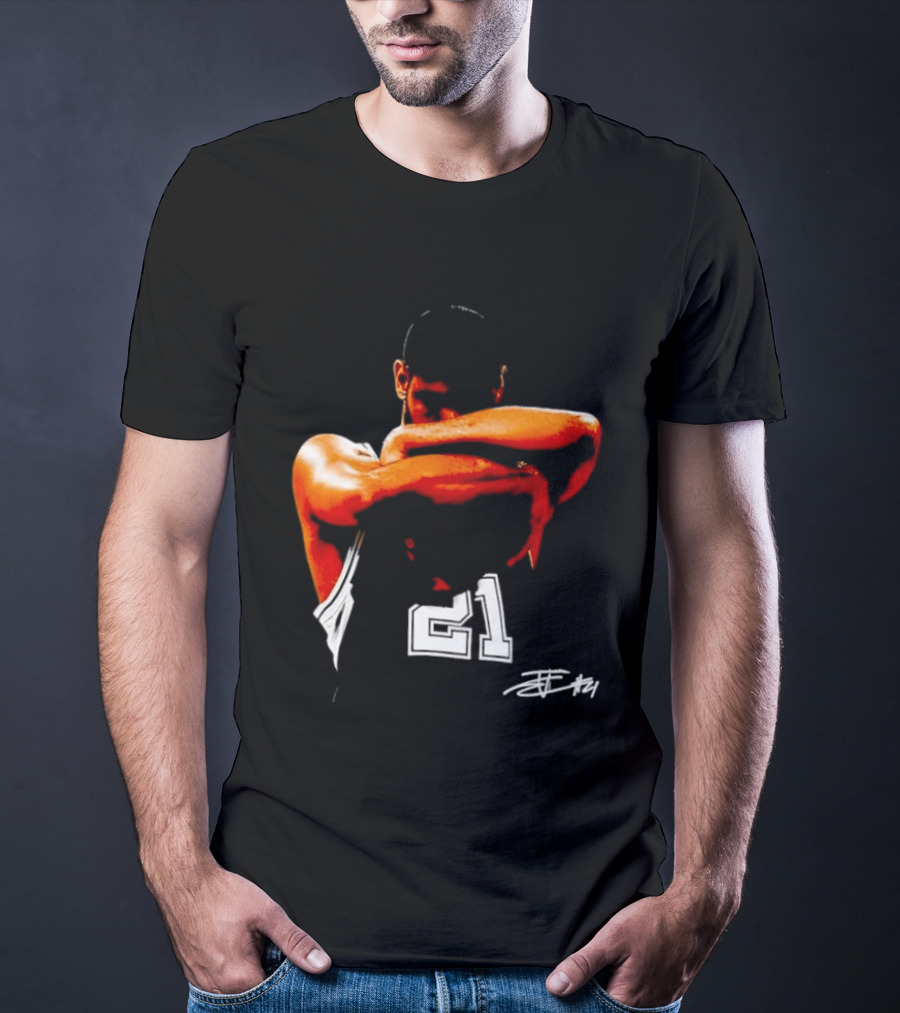 Tim Duncan San Antonio Spurs NBA 21 TD Basketball Legend T-Shirt