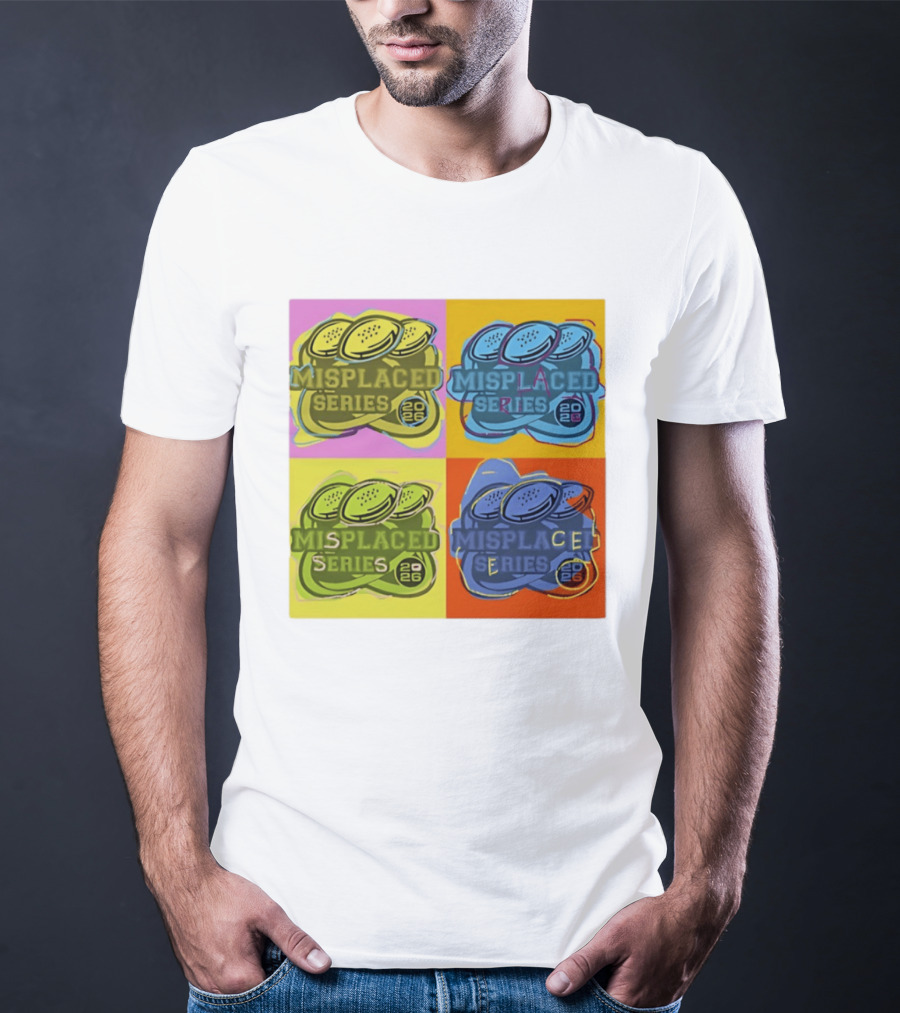 Misplaced Series 2026 Pop Art Coins Quadrant T-Shirt