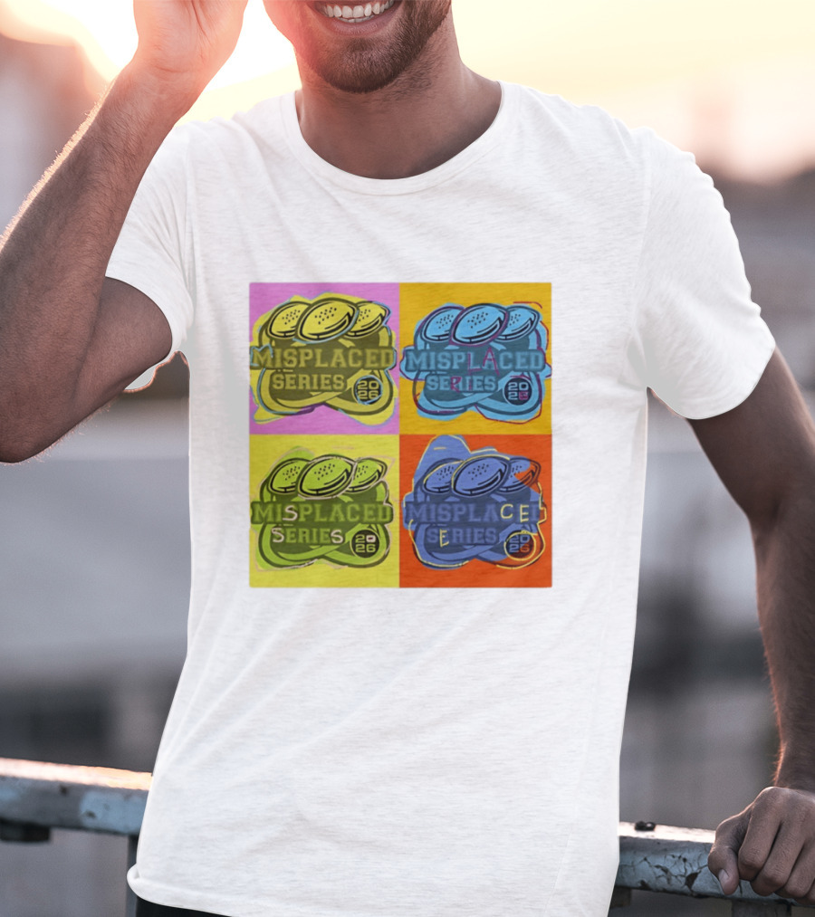 Misplaced Series 2026 Pop Art Coins Quadrant T-Shirt