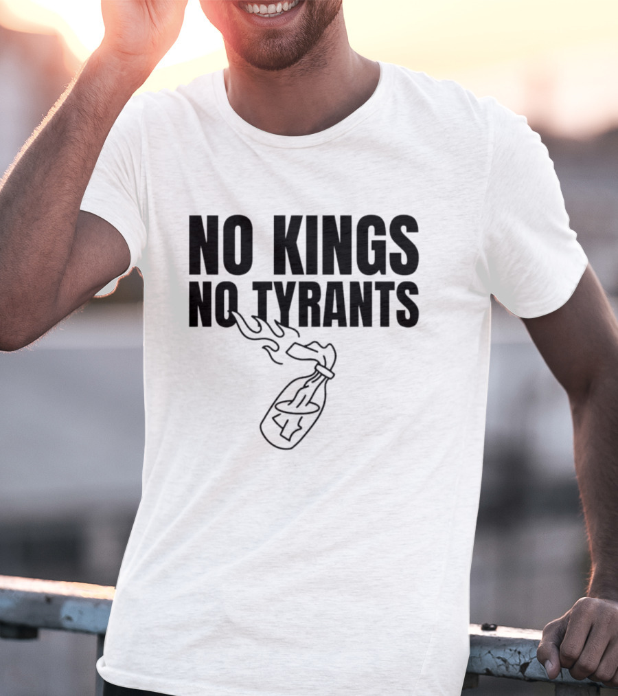 Molotov Anarchy Revolution Rebellion Democracy Sovereignty Liberty No Kings No Tyrants T-Shirt