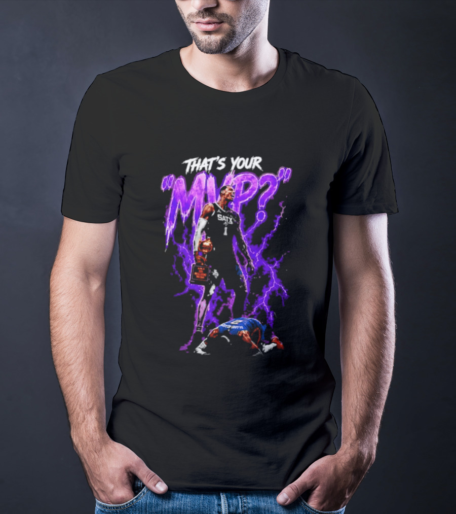 Victor Wembanyama San Antonio Spurs That's Your MVP 2024 NBA All Rookie First Team T-Shirt