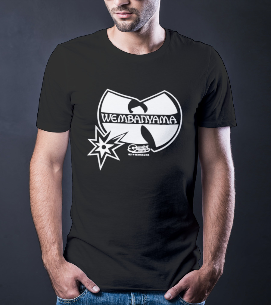 Victor Wembanyama San Antonio Spurs Wu Tang Clan Gemini 2K9 T-Shirt