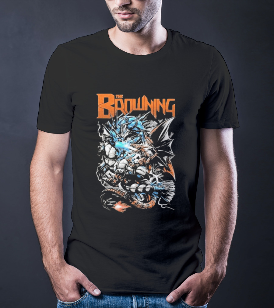 The Browning Fixt Charizard Battle T-Shirt