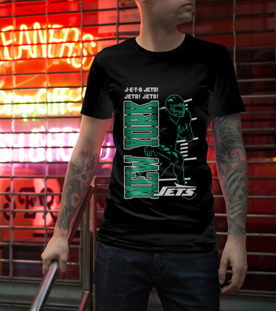 New York Jets Jets Football Player T-Shirt