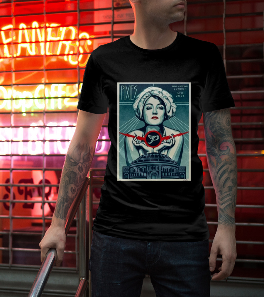 Pixies Royal Albert Hall London May 28 2026 T-Shirt