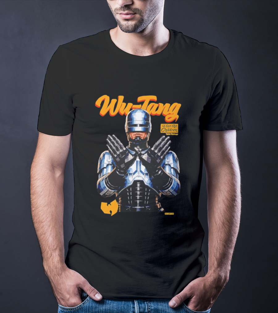 Wu Tang RoboCop Is For The Children Mashup T-Shirt
